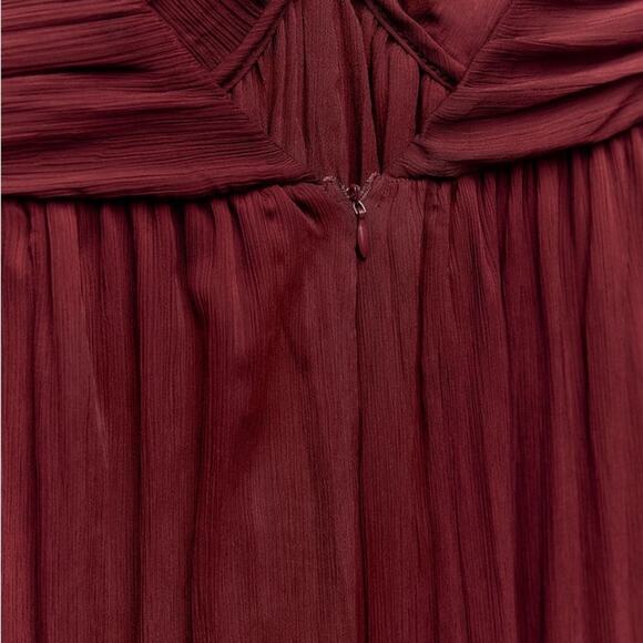 ZARA LONG CROSSED BACK JUMPSUIT - Picture 12 of 13